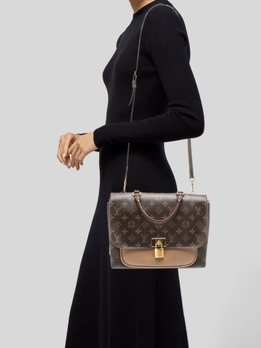 Louis Vuitton Monogram Canvas Marignan Satchel